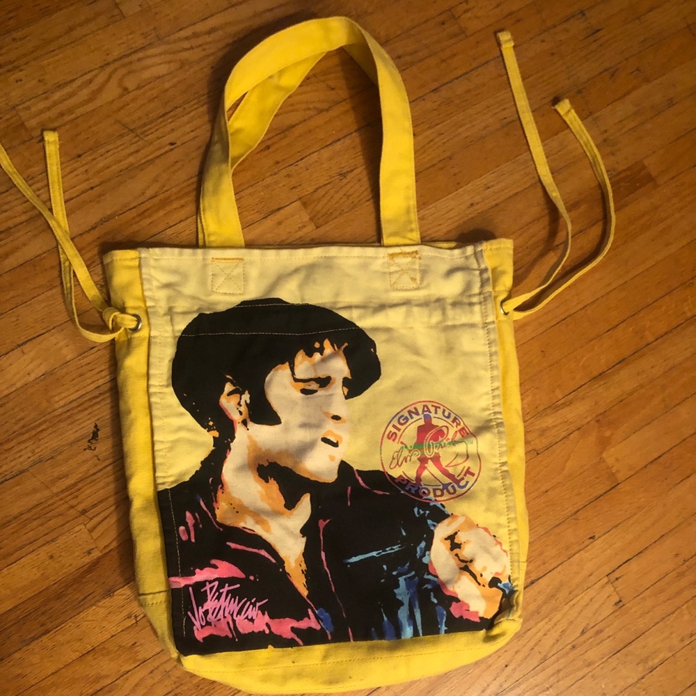 Elvis drawstring bag